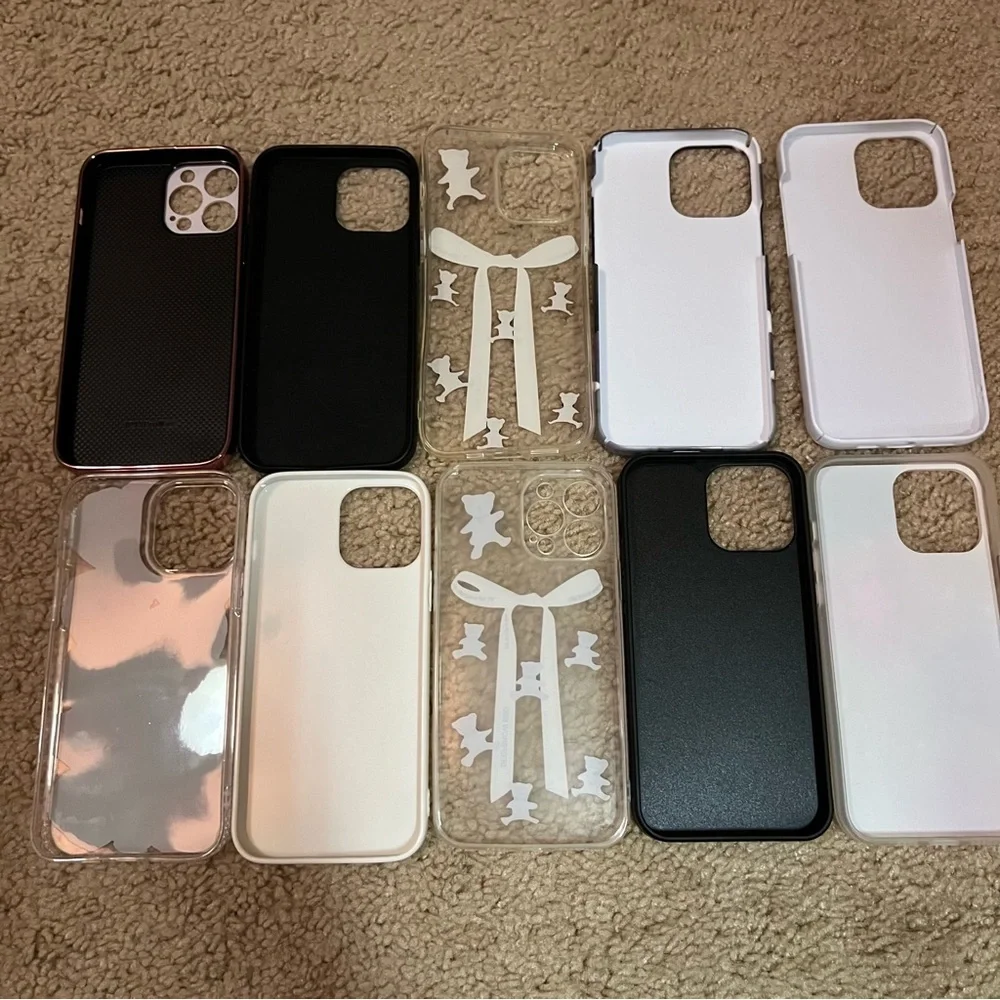 bundle of 10 iphone 13 pro max cases